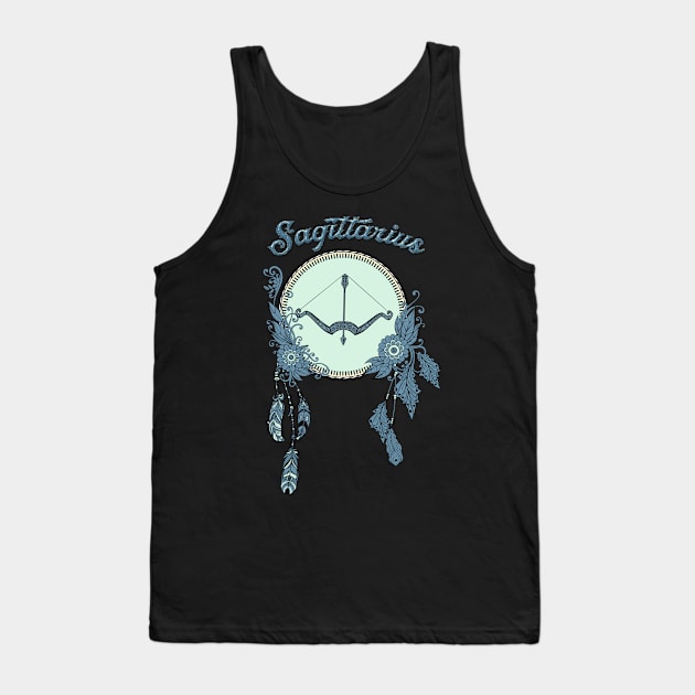 Zodiac sings Sagittarius Tank Top by Nicky2342